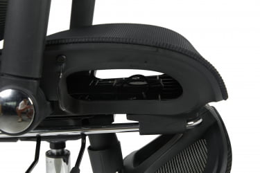 Кресло офисное ТопЧаирс Продигй с оттоманкой черный / TopChairs Prodigy