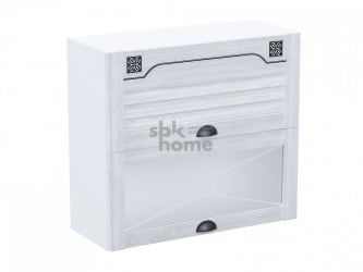 Шкаф со стеклом горизонтальный ШСТ-80Г, Кантри (800*320*720) Сосна Андерсен, 21032 