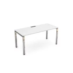 Стол рабочий, прямолинейный GLOSS LINE НСР-П.006.2 Белый Премиум
