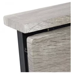 Стол для персонала BRABIX LOFT CD-001 Дуб антик