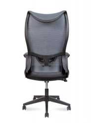 Кресло офисное WAVE AM3-H(BLACK) Серый