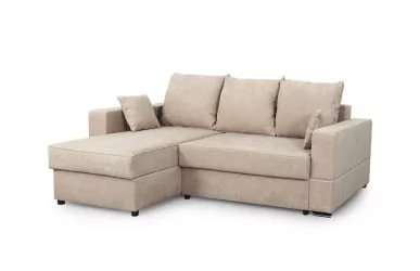 Диван угловой Бостон Стандарт Бежевый