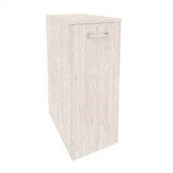 Тумба высокая выдвижная приставная / опорная ONIX O.VTPO-7 Денвер Светлый