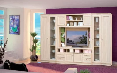 Шкаф многоцелевой Инна 603  Денвер светлый