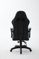 Кресло спортивное ТопЧаирс Шадов черно-синий / TopChairs Shadow