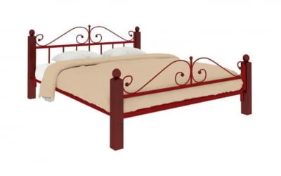 Кровать Диана Lux plus 1800х2000 Красная
