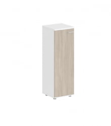 Шкаф средний левый Sigma SG.804.WH.OD.L Белый Дуб темный