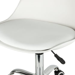 Офисное кресло BRABIX Eames MG-310 CH экокожа Белый