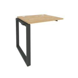 Наборный элемент рабочей станции на О-образном м/к ONIX O.MO-1.NRS-0.7 Тиквуд Светлый/Антрацит