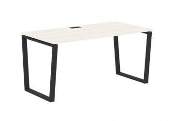 Стол письменный EDIS EVST 1580 Ясень Траун Черный