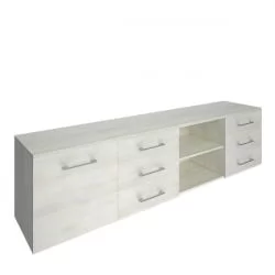 Тумба модульная четырехсекционная YALTA LT-TS 4.1L Снежная Патина