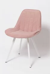Стул для гостиной К 21 white Розовый (PС 12\б)