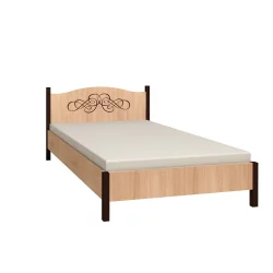 Полутороспальная кровать ADELE 3 Дуб Сонома/Орех шоколадный(спальня)