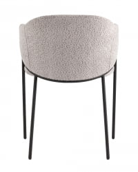 Стул Брасе букле Серый / Brace