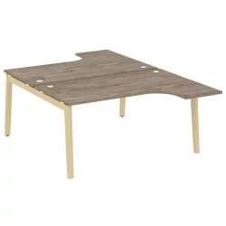 Рабочая станция ОНИКС ВООД ОВ.Д.СА-4 Тиквуд Темный/Светлый / ONIX WOOD OW.D.SA-4