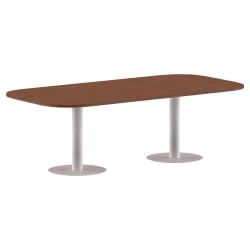 Конференц-стол на 6-8 человек IMAGO ПРГ-8 Орех Французский-белый