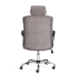 Кресло OXFORD хром флок , серый, 29