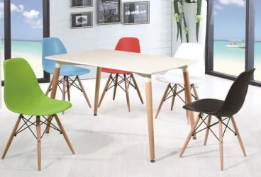 Стул для кухни Eames SC-001 Голубой