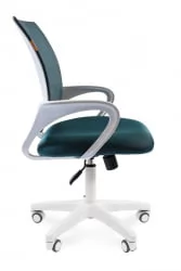Кресло оператора Чаирман 696 вхите ТВ-18 Зеленое / Chairman white TW-18
