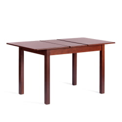 Стол MOSS раздвижной бук, мдф, 110+30 x 68 x 75 см, Cappuchino