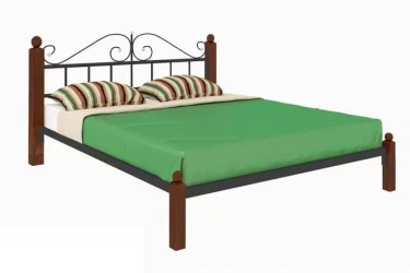 Кровать Диана Лукс 1600х1900 Желтая / Lux