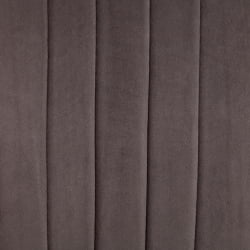 Стул со спинкой ВЕРТЕР (мод. БC577-ДC) металл, флок, 41 х 52 х 95 см, Дэрк грей (темно-серый) ХЛР24 / черный / VERTER (mod. BC577-DC) Dark grey HLR24