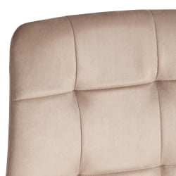 Стул CHILLY (mod. JSC-220) Велюр/металл , 44,5х52,5х88 см, Beige (бежевый) HLR8 / натуральный