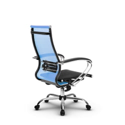 Офисное кресло МЕТТА Комплект 9, Основание 17833 Васильковый/Черный