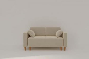 Диван прямой Ультра (Berhouse) Цвет фасада: Азур велюр; Тип: Прямой; Материал фасада: Металл/Велюр