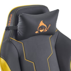 Кресло геймерское Everprof Rapid Экокожа Желтый