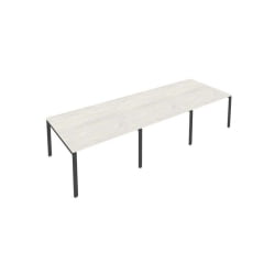 Переговорный стол (3 столешницы) Metal System Б.ПРГ-3.2 Наварра/Антрацит