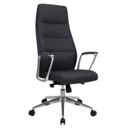 Кресло руководителя BRABIX PREMIUM Adept EX-752, синхромеханизм, алюминий, ткань, серое