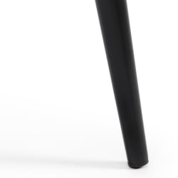 Стул ROBOCOP (mod. DC0128) вельвет/металл, 57 х 46 х 85 см , серый (HLR 24)/черный