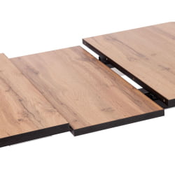 Стол MALTIDO Дуб мореный/черный