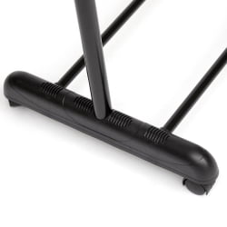 Гардеробная вешалка для одежды NY-3294 металл, 84-125*43*102-167см, хром/черный