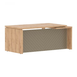 Стол руководителя левый Torr LUX TLCT 189 L Дуб Бофорд Капучино