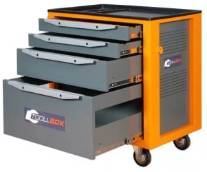 Тележка инструментальная TBS-4 оранжевый