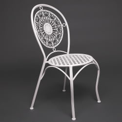 Стул Secret De Maison Gloria стальной сплав, 50х47х92см, butter white