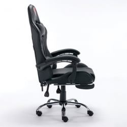 Геймерское кресло BRABIX Dexter GM-135 подножка Черное