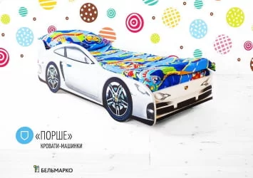 Кровать машинка Porsche