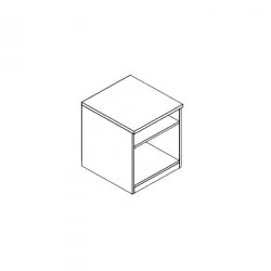 Тумба Проспект Гм.ТП-1 бук светлый