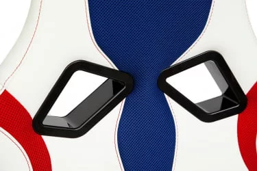 Компьютерное кресло Runner Белый/Синий/Красный