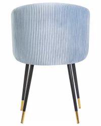 Стул обеденный ДОБРИН МАРЙ Серо-голубой велюр 1922-6 / DOBRIN MARY