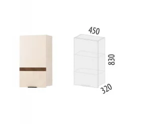 Шкаф кухонный (лев/прав) Дакота 103.22