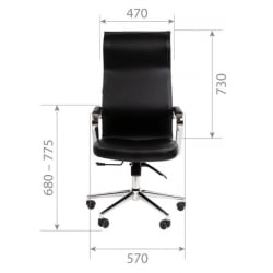 Кресло руководителя Chairman 702 ЭКО Черный