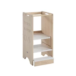 Детский стул из дерева Micuna Trotta MONT-1872 Waterwood/White