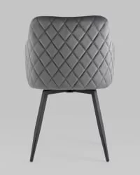 Стул Ника вращающийся велюр Серый