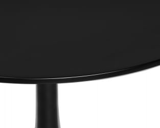 Стол обеденный MIA (черная столешница, черное основание)