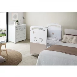 Детский комод Micuna Bubu B-970 White Beige Stars