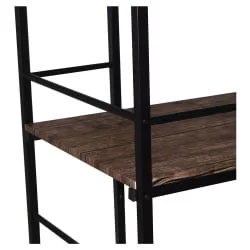 Письменный стол с полками BRABIX LOFT CD-005 Мореный дуб